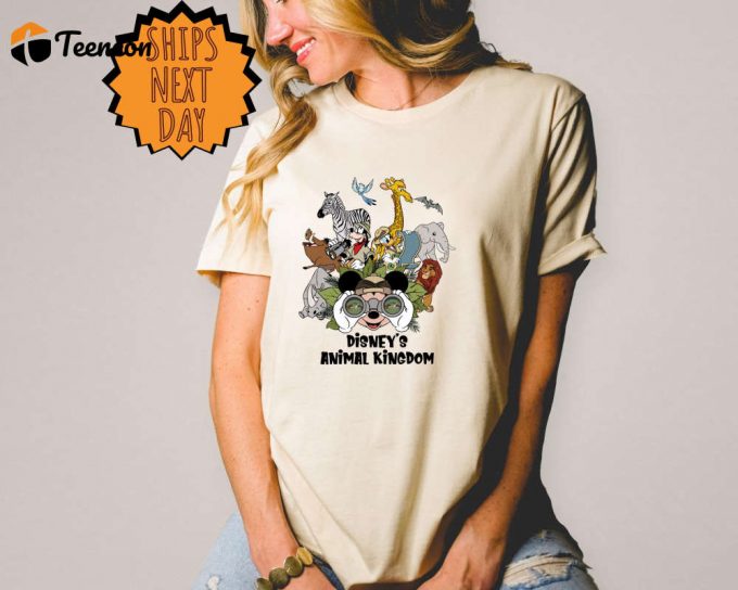 Disney Animal Kingdom Shirt, Vintage Animal Kingdom Shirt, Mickey Safari Shirt, Disney Safari Trip Shirt,Safari Mode Shirt,Disney Gift Shirt 1