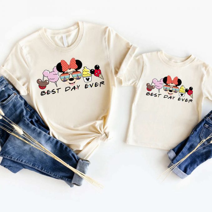Disney Best Day Ever: Snacks Tee Couple Shirts &Amp; Matching Trip Shirts 2