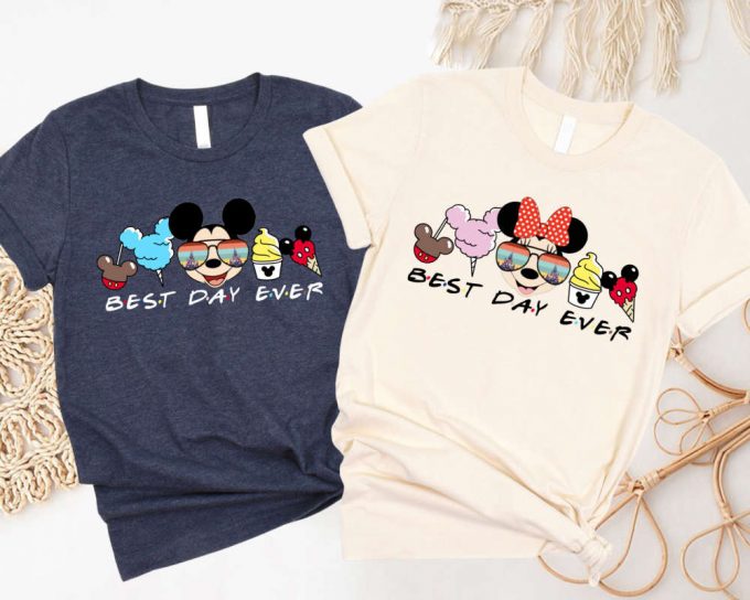 Disney Best Day Ever: Snacks Tee Couple Shirts &Amp; Matching Trip Shirts 3