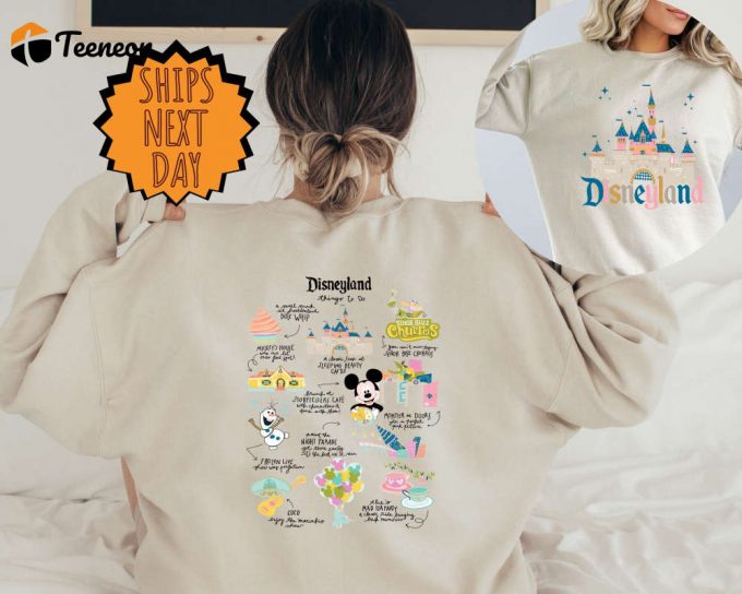 Disney Castle Sweatshirt, Disneyland Sweater, Retro Castle Sweater, Disney Family Sweater, Disney Vacation Sweater, Disney Trip Sweatshirt 1