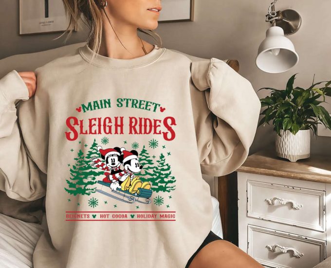 Disney Christmas Shirt Mickey S Tree Farm Sweatshirt Very Merry Party Epcot Christmas 2