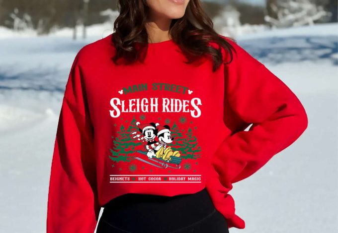 Disney Christmas Shirt Mickey S Tree Farm Sweatshirt Very Merry Party Epcot Christmas 4