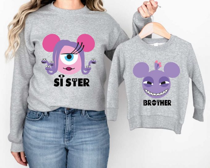 Disney Monsters Inc Shirts: Monsters Group Matching Monsters University &Amp; Best Friends Shirt 2