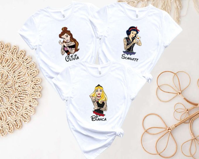 Disney Rocker &Amp; Punk Princess Shirts: Tattoo Villains &Amp; Trip Shirts – Shop Now! 2