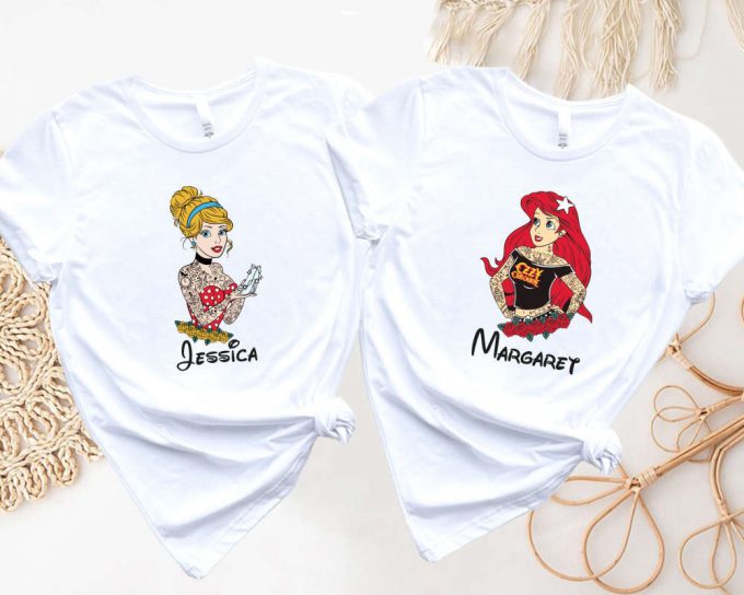 Disney Rocker &Amp; Punk Princess Shirts: Tattoo Villains &Amp; Trip Shirts – Shop Now! 3