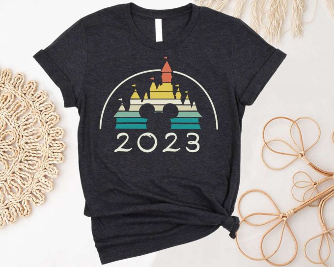 Disney Shirts: Mickey Castle Tee Magic Kingdom Group Epcot - Your Ultimate Disney Trip Shirt! 2