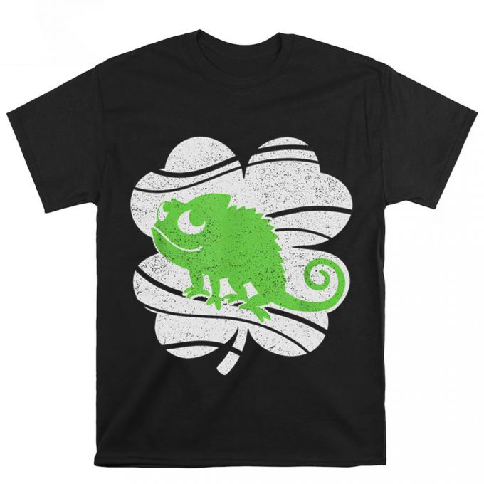 Disney Tangled Pascal Shamrock St Patrick’s Day T Shirt 2