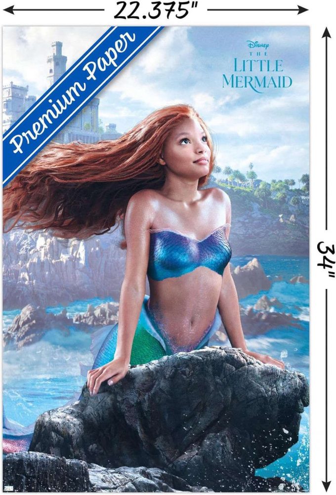 Disney The Little Mermaid - Sea Splash Wall Poster For Home Decor Gift 2