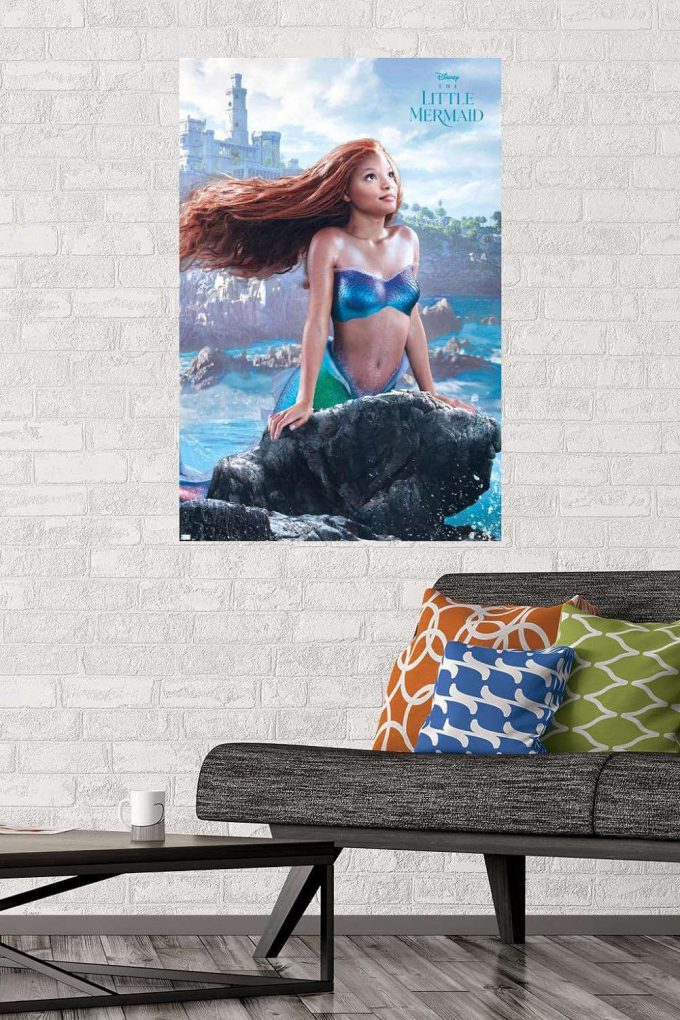 Disney The Little Mermaid - Sea Splash Wall Poster For Home Decor Gift 3