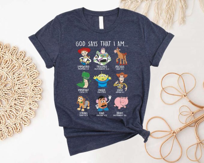 Disney Toy Story God Says Shirt - Custom Family Buzz Lightyear Tee 2