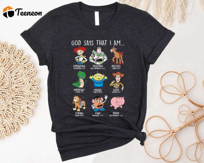 Disney Toy Story God Says Shirt - Custom Family Buzz Lightyear Tee 1