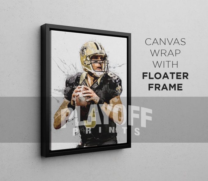 Drew Brees Poster For Home Decor Gift, New Orleans Saints 3