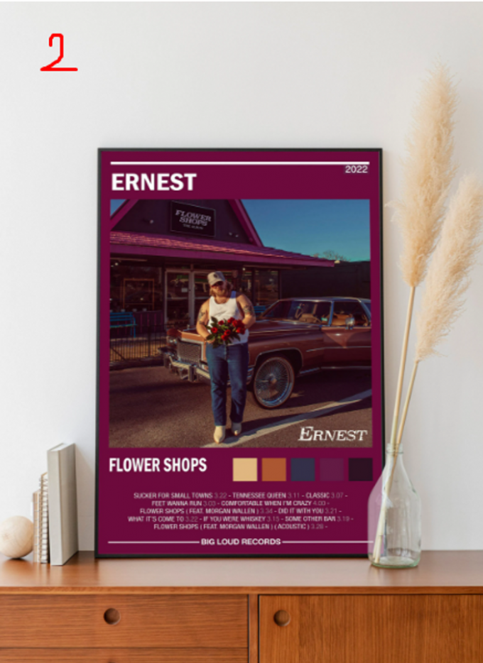 Ernest - Flower Shops - Album Poster For Home Decor Gift 2