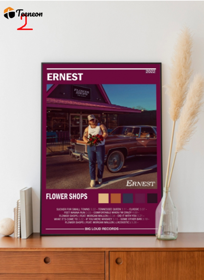 Ernest - Flower Shops - Album Poster For Home Decor Gift 1