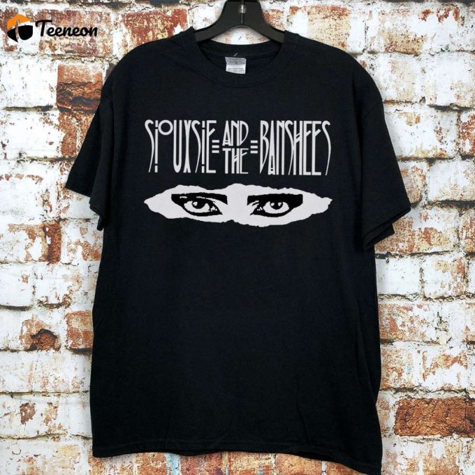 Siouxsie Sioux T-Shirt: Vintage 90S Music Tee With Siouxsie And The Banshees - Rock Band Shirt 1