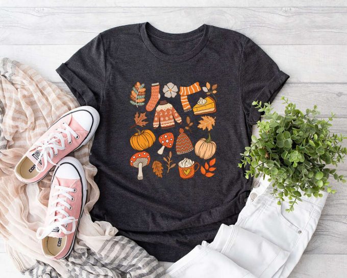 Fall Vibes Autumn &Amp; Thanksgiving Shirt: Cozy Season Hoodie Dark Academia &Amp; Hippie Shirt Fall Lover Sweatshirt 3