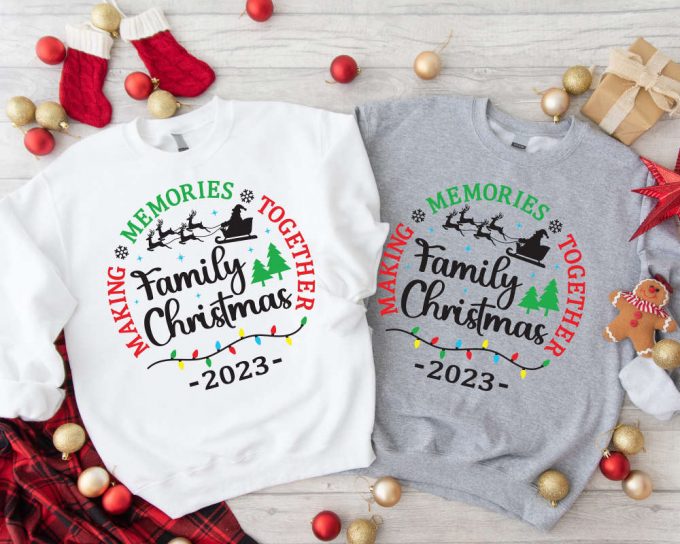 Create Lasting Memories With Custom Family Christmas Shirts – Christmas 2023 Tee 2