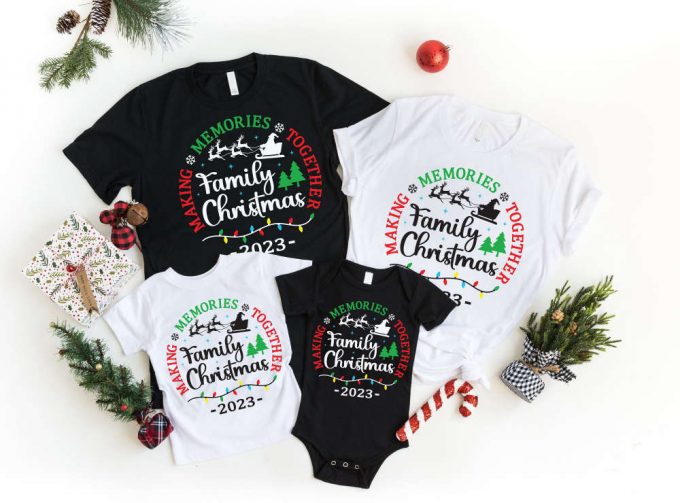 Create Lasting Memories With Custom Family Christmas Shirts – Christmas 2023 Tee 3