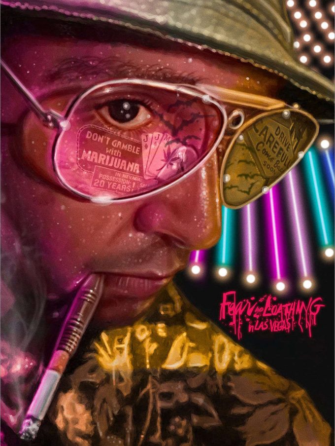 Fear And Loathing In Las Vegas Poster For Home Decor Gift 2