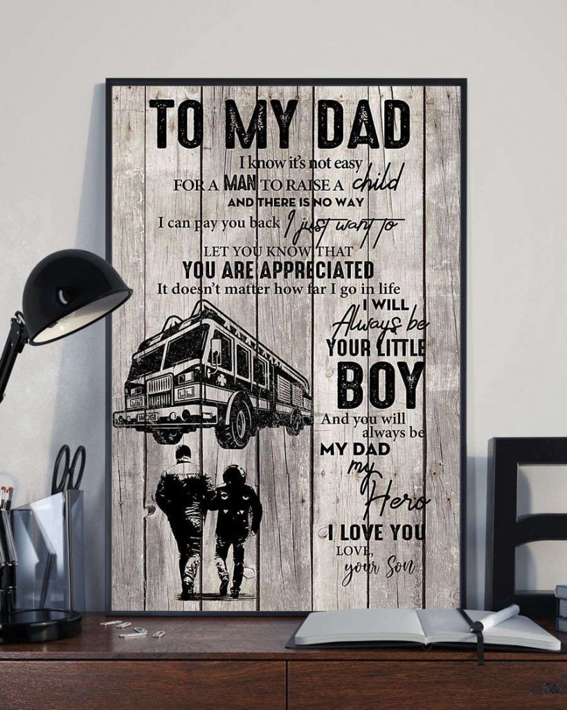 Firefighter Parents' Day Poster For Home Decor Gift &Amp; Canvas Pa380 5