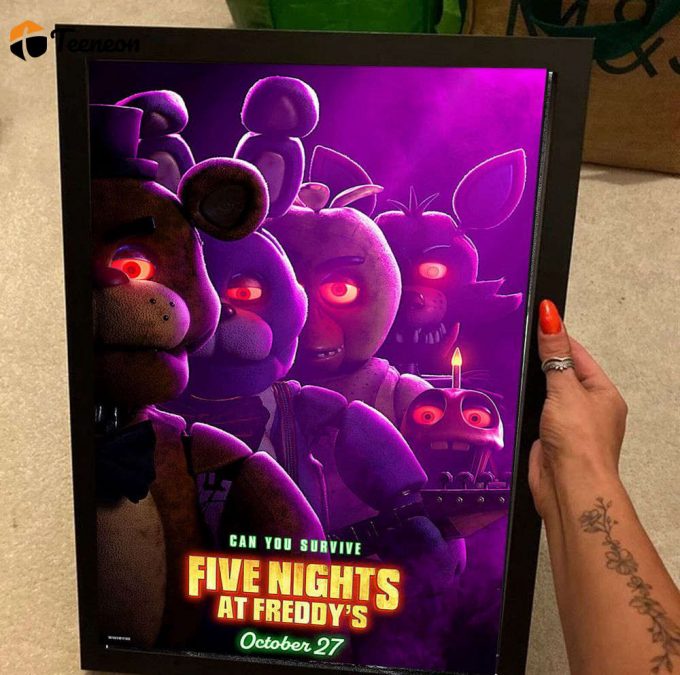 Five Nights At Freddy'S 2023 Movie Poster For Home Decor Gift 1