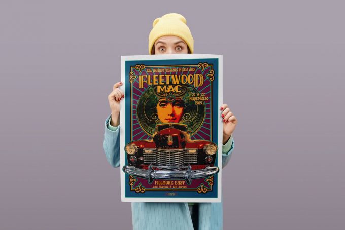 Fleetwood Mac Poster For Home Decor Gift 3