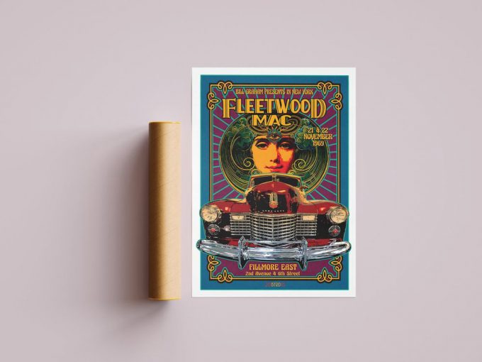 Fleetwood Mac Poster For Home Decor Gift 6