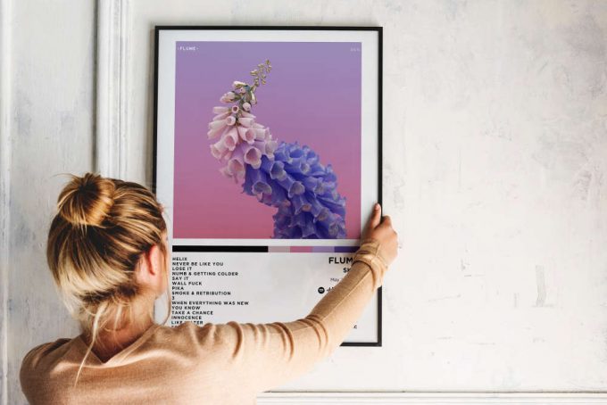 Flume - Skin Album Poster For Home Decor Gift 3