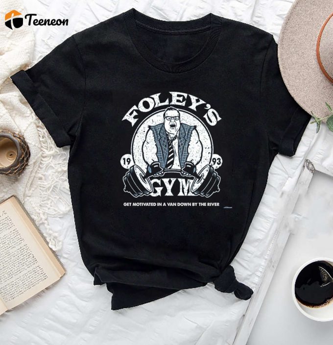 Foleys Gym Weightlifting T-Shirt: Vintage Snl Chris Farley Shirt 1