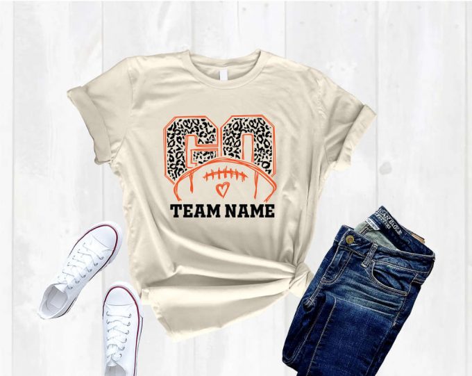 Custom Football Shirts For Game Day: Team Name Football Player &Amp; School Team Shirts 2