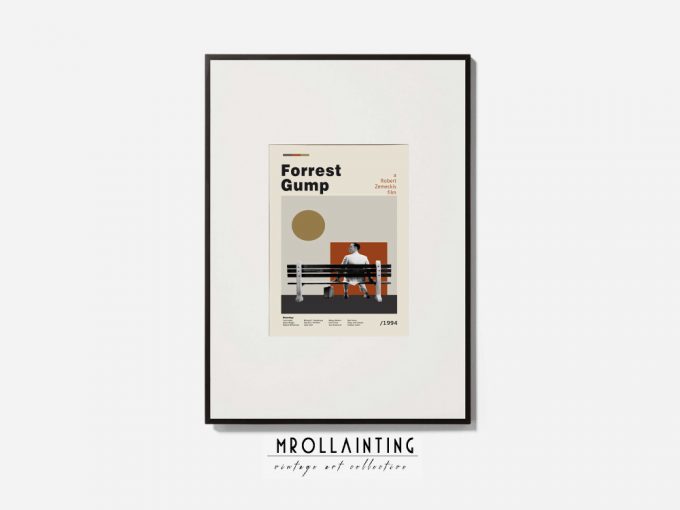 Forrest Gump Poster For Home Decor Gift - Retro Movie Poster For Home Decor Gift 3