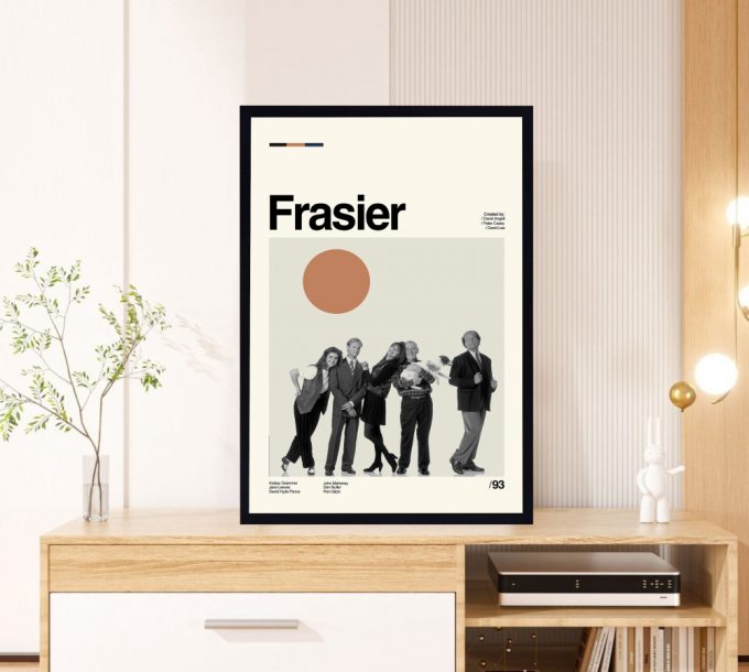 Frasier Movie Poster For Home Decor Gift - David Lee Film - Minimalist Poster For Home Decor Gift - Retro Poster For Home Decor Gift - Vintage Inspired - Midcentury Art - Wall Decor - Gifts For Him 3