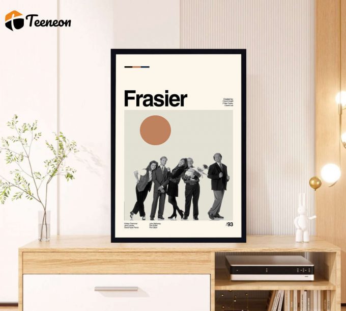 Frasier Movie Poster For Home Decor Gift - David Lee Film - Minimalist Poster For Home Decor Gift - Retro Poster For Home Decor Gift - Vintage Inspired - Midcentury Art - Wall Decor - Gifts For Him 1