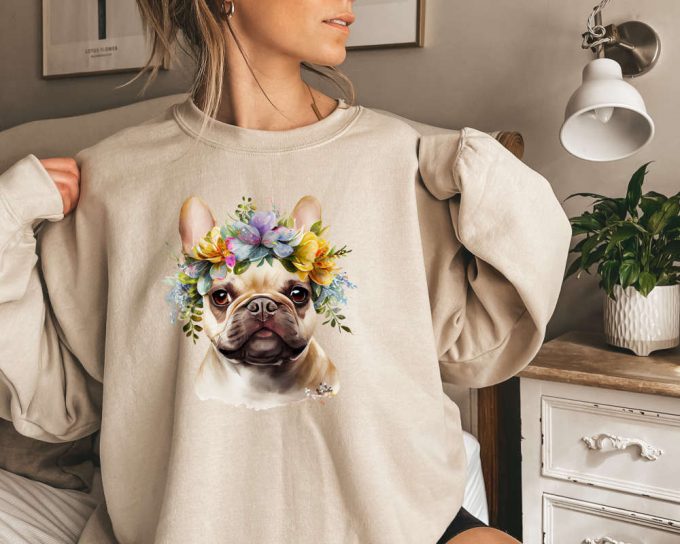 French Bulldog Sweatshirt ,French Bulldog Lovers Gift, French Dog Mom Sweater, Dog Lover Sweater, Dog Owners Sweater, Animal Lover Sweater 2