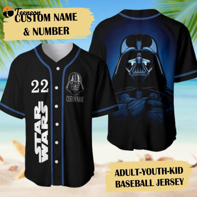 Galaxy Universe Funny Command Baseball Jersey - Unique Cartoon Shirt Gift 1