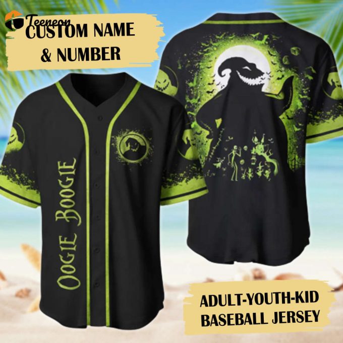 Spook-Tacular Funny Ghost Baseball Jersey: Horror Movie Shirt Ghost Gift For A Magical World 1