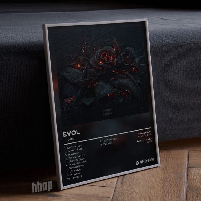 Future - Evol - Hip Hop Album Print -Album Poster For Home Decor Gift 4