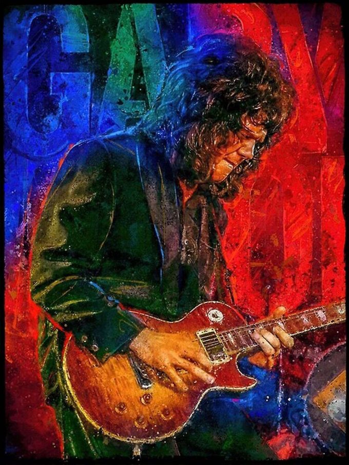 Gary Moore Tribute Premium Matte Vertical Poster For Home Decor Gift 2