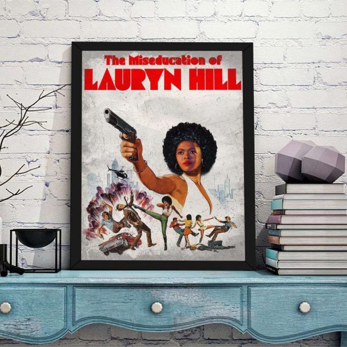 Gifts The Miseducation Of Lauryn Hill Comic Art Poster For Home Decor Gift - Poster For Home Decor Gift Retro 2