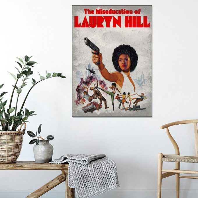 Gifts The Miseducation Of Lauryn Hill Comic Art Poster For Home Decor Gift - Poster For Home Decor Gift Retro 4