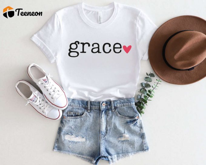 Grace Wins Shirt - Christian T-Shirt With Bible Verses Scripture &Amp;Amp; Faith - Inspirational Tees For Church 1