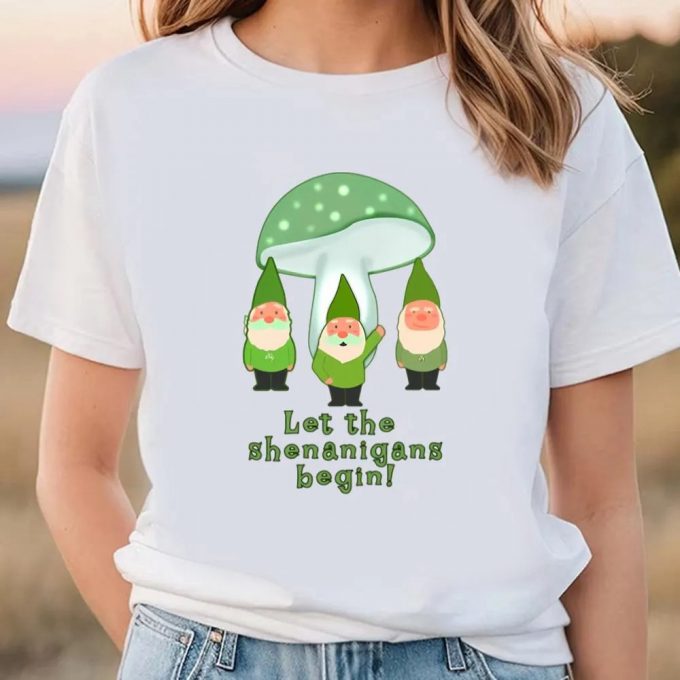 Green Gnomes St Patricks Day Shenanigans T Shirt 2