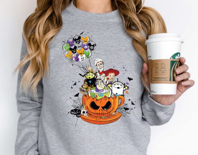 Disney Halloween Shirt: Toy Story Woody Epcot Disneyland Spooky Season Tee 2