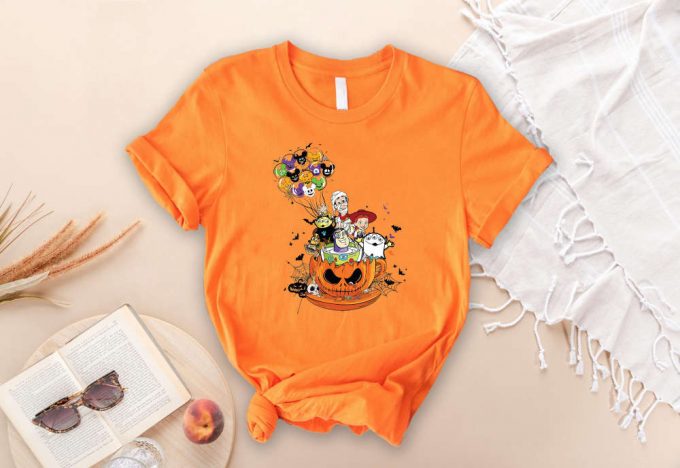 Disney Halloween Shirt: Toy Story Woody Epcot Disneyland Spooky Season Tee 3