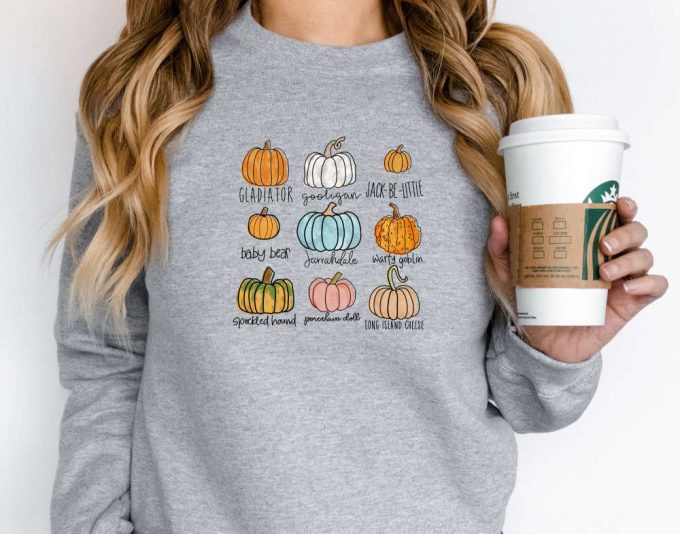 Halloween Pumpkin Sweatshirt Thanksgiving Hoodie Fall Autumn Shirt - Pumpkin Patch Sweater Farm 2