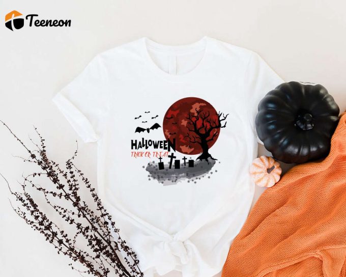 Halloween Spooky Season Shirt Pumpkin Ghost &Amp;Amp; Fall Party Matching Shirts 1