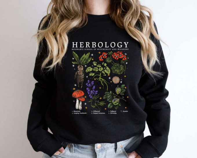 Herbology Sweatshirt: Stylish Botanical Sweater For Plant Lovers 2