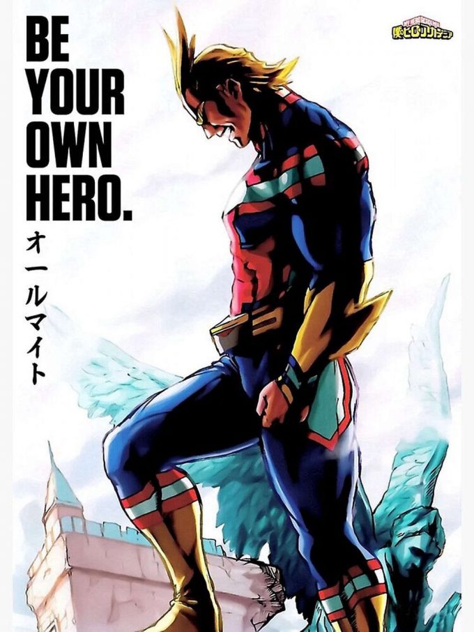 Hero Anime All Might Premium Matte Vertical Poster For Home Decor Gift 2