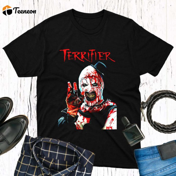 Terrifying Horror Movie Poster Tee: Perfect Gift For Him Or Her Horror Fan Shirt 1