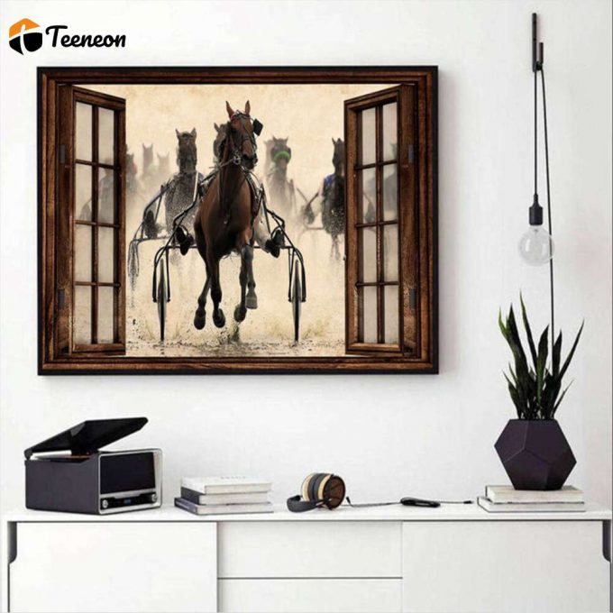 Horse Horse Window Poster For Home Decor Gift For Home Decor Gift 1